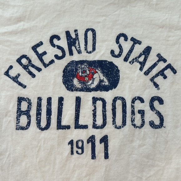 Fresno State Bulldogs 1911 Vintage Logo T-Shirt - Picture 4 of 5